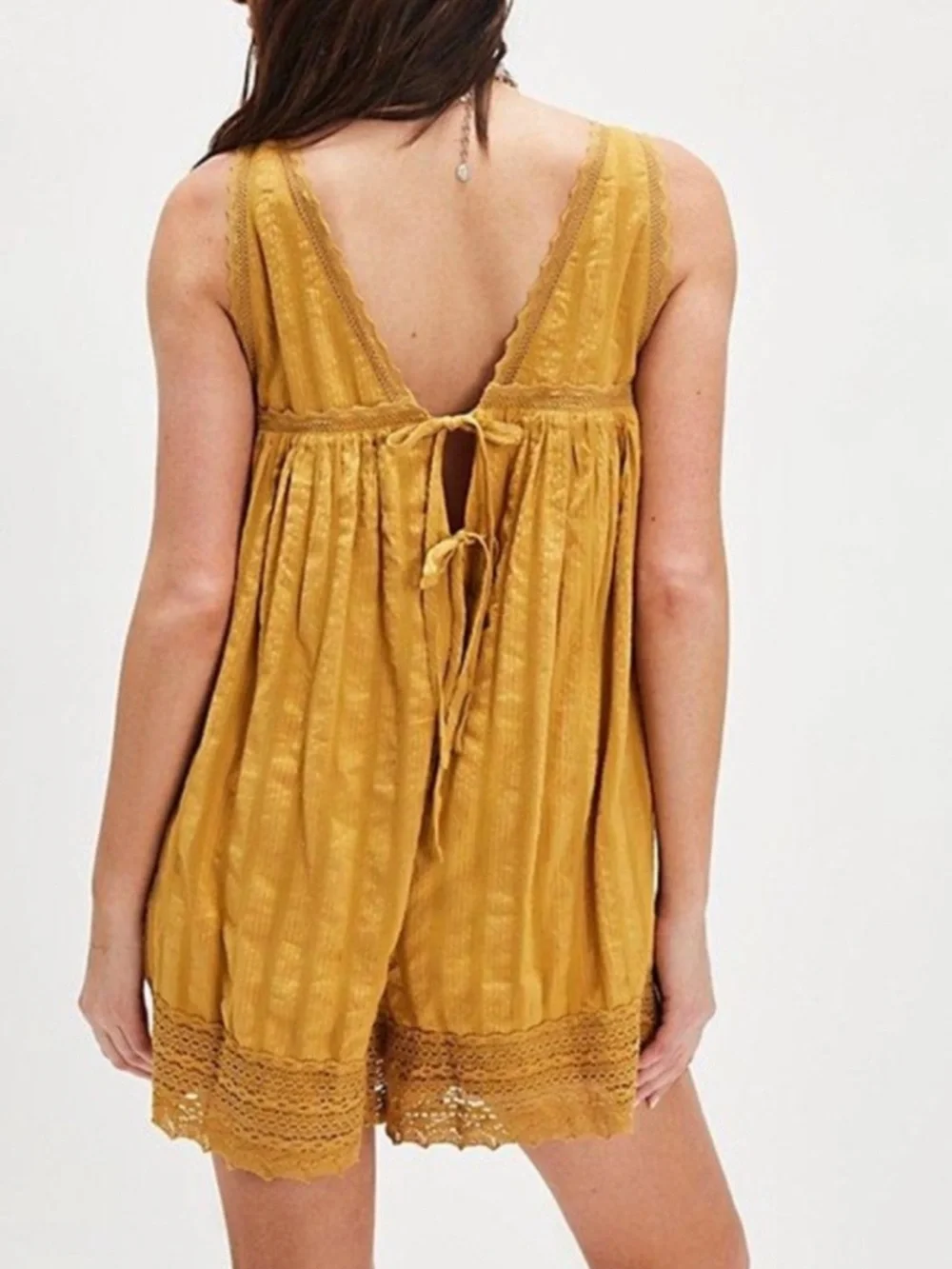 NWOT Free People Easton Romper Size Large
